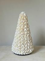 Witte schelpen kerstboom 2 uit Bali, Diversen, Kerst, Ophalen of Verzenden, Tropical home, 6951nk, Nieuw