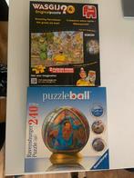 Wasgij puzzels en Puzzleball, Minder dan 500 stukjes, Ophalen of Verzenden, Legpuzzel, Zo goed als nieuw