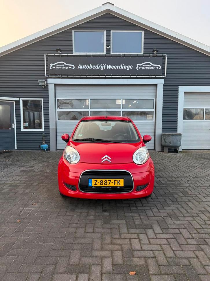 Citroën C1 1.0 5-DRS 2010 Rood, Auto's, Citroën, Bedrijf, C1, Airbags, Airconditioning, Centrale vergrendeling, Elektrische ramen