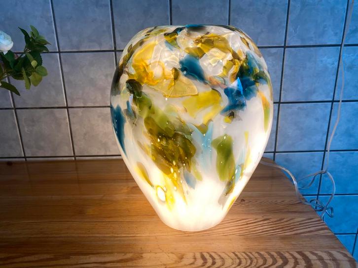 Loranto Monet lamp italie 36 hoog, Antiek en Kunst, Antiek | Lampen, Ophalen of Verzenden
