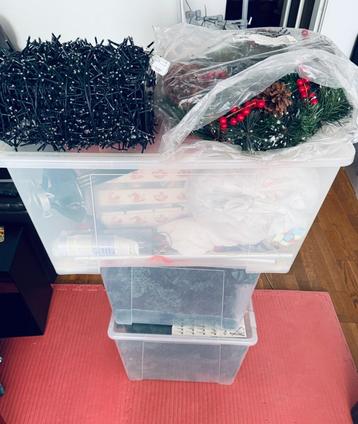 🔴 MEGA bundel kerstboom + decoraties etc 🎄 beschikbaar voor biedingen
