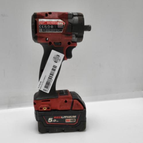 Milwaukee M18 FIW2F12 + Accu 5.0Ah, Doe-het-zelf en Verbouw, Gereedschap | Boormachines, Zo goed als nieuw