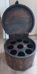 Wijnvat hout, voor 9 flessen, Ophalen, Gebruikt, 5 tot 15 flessen, Minder dan 50 cm