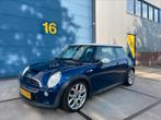 Mini 1.6 16V Cooper S 2003 Blauw, Auto's, Voorwielaandrijving, Zwart, 163 pk, Bedrijf