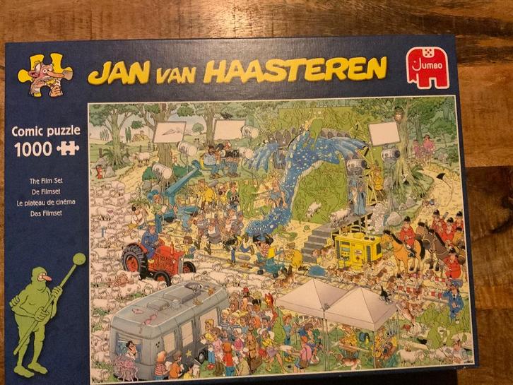 Puzzels jan van halsteren, Hobby en Vrije tijd, Denksport en Puzzels, Zo goed als nieuw, 500 t/m 1500 stukjes, Ophalen of Verzenden