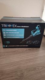 Nieuwe Trimmex bladblazer met 2 accu's, Ophalen, Trimmex, Nieuw, Accu