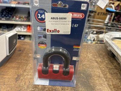 Abus Hangslot 67/105HB50 /B red, Watersport en Boten, Bootonderdelen, Gebruikt