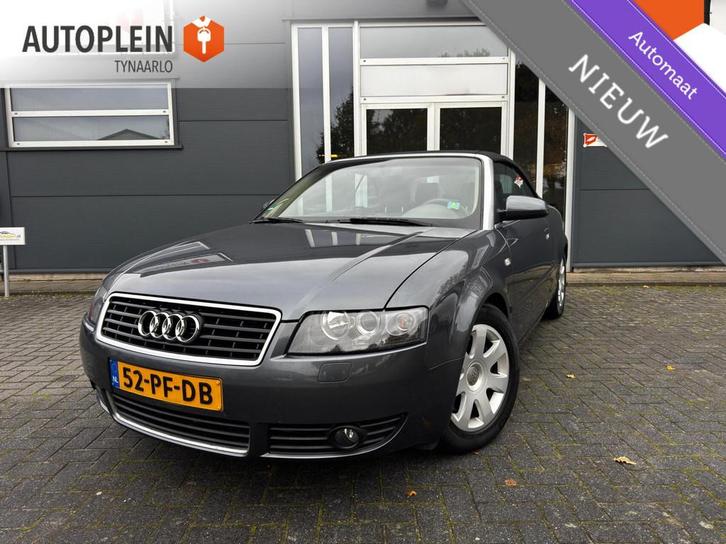 Audi A4 Cabriolet 3.0 V6 Automaat|Youngtimer|Bi xenon|PDC|NL, Auto's, Audi, Bedrijf, Te koop, A4, ABS, Airbags, Airconditioning