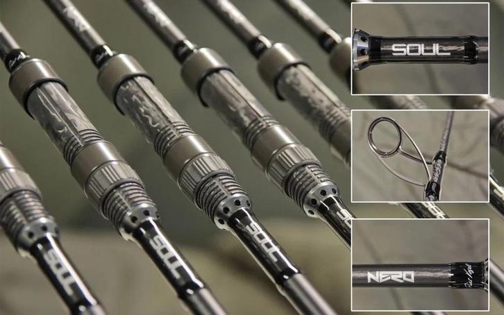 Nieuwe,, Soul Nero (Piet Vogel) 12Ft 2.75 Lb Hengels, Watersport en Boten, Hengelsport | Karpervissen, Nieuw, Werphengel, Ophalen