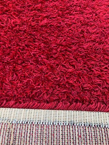 Rode vloerkleed echt mooie 160x230 cm  voor 50 euro beschikbaar voor biedingen