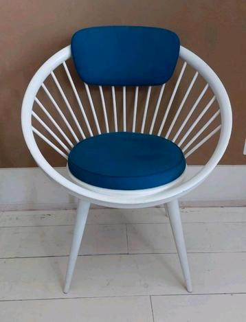Vintage Circle Chair – ontwerp Yngve Ekström, 1958 beschikbaar voor biedingen
