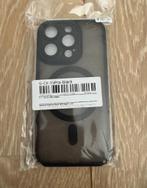 Zwart Hoesje iPhone 15 Pro - Nieuw, Ophalen of Verzenden, Nieuw, IPhone 14 Pro, Hoesje of Tasje
