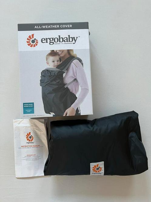 Ergobaby all weather wintercover, Kinderen en Baby's, Babydragers en Draagdoeken, Zo goed als nieuw, Draagzak, Ophalen of Verzenden