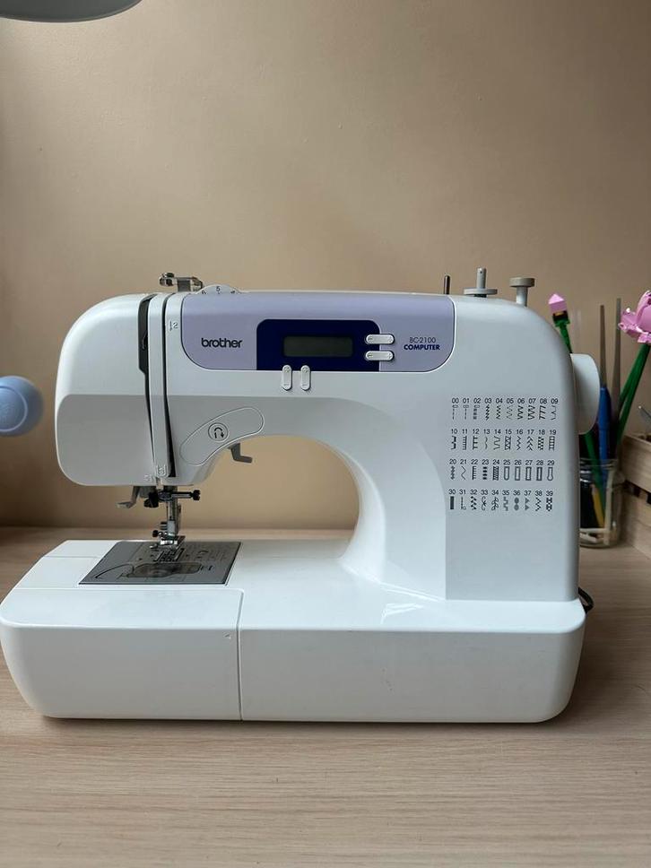 Brother BC 2100 Naaimachine, Hobby en Vrije tijd, Naaimachines en Toebehoren, Gebruikt, Naaimachine, Brother, Verzenden