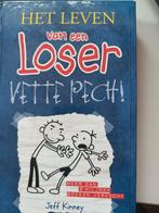 Het leven van een loser, vette pech van Jeff Kinney., Ophalen of Verzenden, Zo goed als nieuw