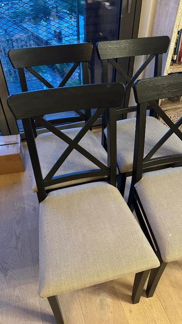 Ikea INGOLF dining chairs X4