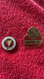 Ajax 1987 Europacup II Pins, Ophalen of Verzenden, Gebruikt, Sport, Speldje of Pin