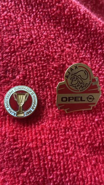 Ajax 1987 Europacup II Pins beschikbaar voor biedingen
