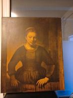 Schilderij van Samuel van Hoogstraten.Rembrandt's leerling., Ophalen