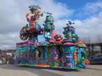 Nieuwe carnavalswagen, thema Recyclefabriek - Robots, Ophalen, Nieuw, Carnaval