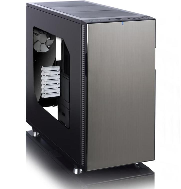 Fractal Design Define R5 Titanium Window, Computers en Software, Computerbehuizingen, Zo goed als nieuw, Ophalen
