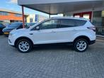Ford KUGA 1.5 150PK EcoBoost Titanium parelmoer Trekhaak/Nav, Euro 6, 4 cilinders, Wit, Leder