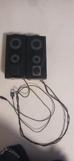 Battletron pc speakers, Computers en Software, Pc speakers, Ophalen, Zo goed als nieuw, Audiokanaal 2, Battletron