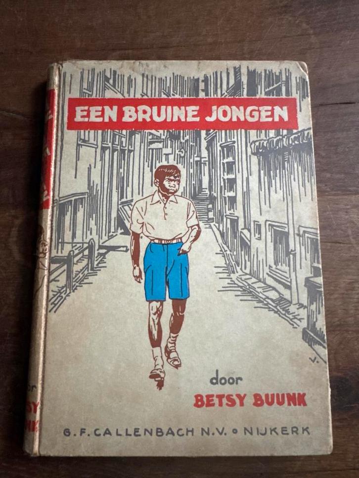 Een Bruine Jongen - Betsy Buunk, Boeken, Kinderboeken | Jeugd | onder 10 jaar, Gelezen, Fictie algemeen, Ophalen of Verzenden