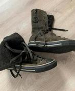Allstars Hoge suede all stars met bont maat 35, Ophalen of Verzenden, Converse All Stars, Groen, Sneakers of Gympen