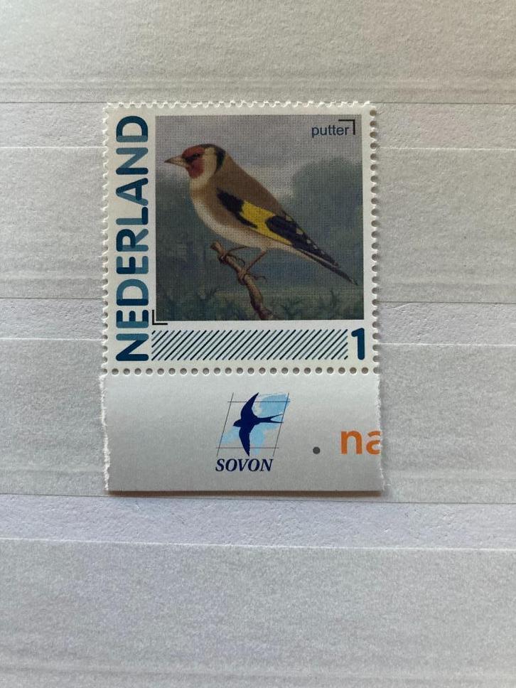 Persoonlijke postzegel vogels de Putter, Postzegels en Munten, Postzegels | Nederland, Postfris, Na 1940, Verzenden