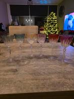 Set van 6 Kristallen Wijnglazen, Antiek en Kunst, Ophalen of Verzenden