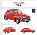 oldtimer Volvo PV544 katterug PV folder - brochure 1964 1965, Ophalen of Verzenden, Zo goed als nieuw, Volvo