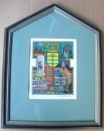 Jan Batterman - (1909-1999)  - Oostzaan Ex Libris - gesign., Antiek en Kunst, Ophalen of Verzenden