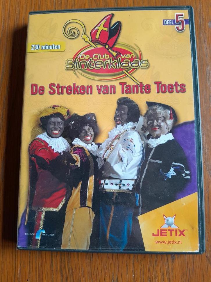 De Club Van Sinterklaas - De Streken Van Tante Toets dvd, Diversen, Sinterklaas, Gebruikt, Ophalen of Verzenden