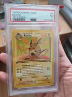 Raichu 29/62 Fossil PSA 7 Graded, Hobby en Vrije tijd, Verzamelkaartspellen | Pokémon, Foil, Ophalen of Verzenden, Losse kaart