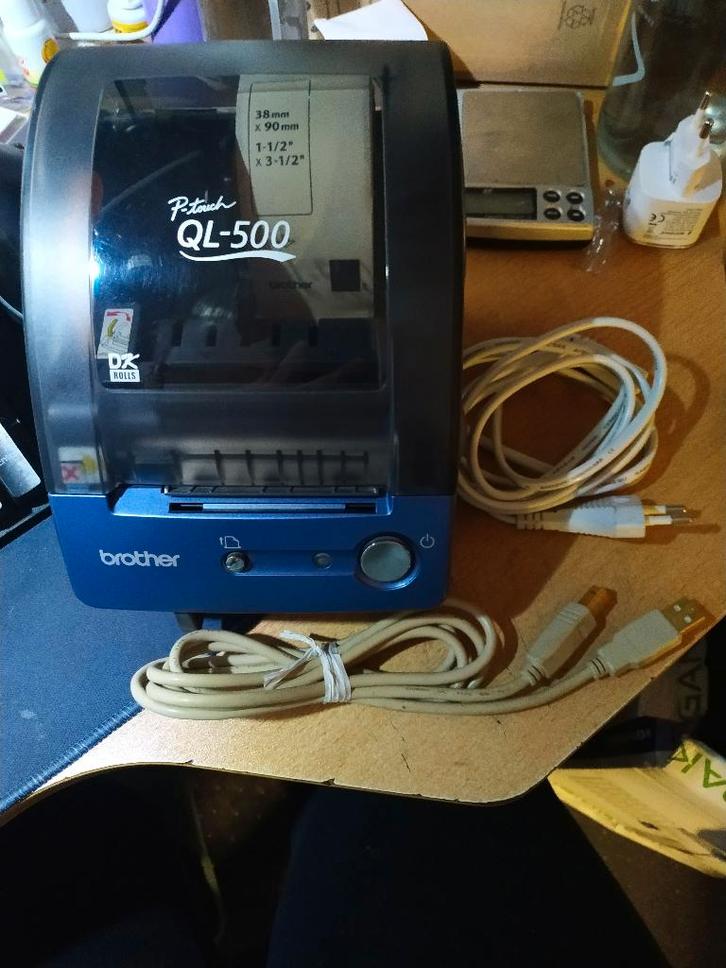Brother QL-500 Labelprinter, Computers en Software, Labelprinters, Gebruikt, Qwerty, Ophalen of Verzenden