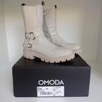Omoda Chelsea boots leer beige / ecru maat 35, Gebruikt, Meisje, Ophalen of Verzenden, Laarzen