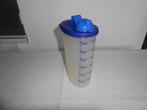 Tupperware Shaker maatbeker met blauwe dop 600ML NIEUW, Huis en Inrichting, Keuken | Tupperware, Ophalen of Verzenden, Nieuw, Blauw