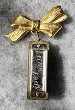 Hohner Little Lady mondharmonica broche, Muziek en Instrumenten, Ophalen of Verzenden, Gebruikt