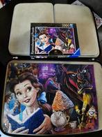 Belle & het beest puzzel Ravensburger 1000stukjes 1 x gelegd, Verzenden, Zo goed als nieuw