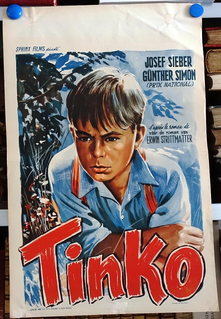 Filmposter Tinko, Verzamelen, Posters, Ophalen of Verzenden, A1 t/m A3, Film en Tv, Rechthoekig Staand