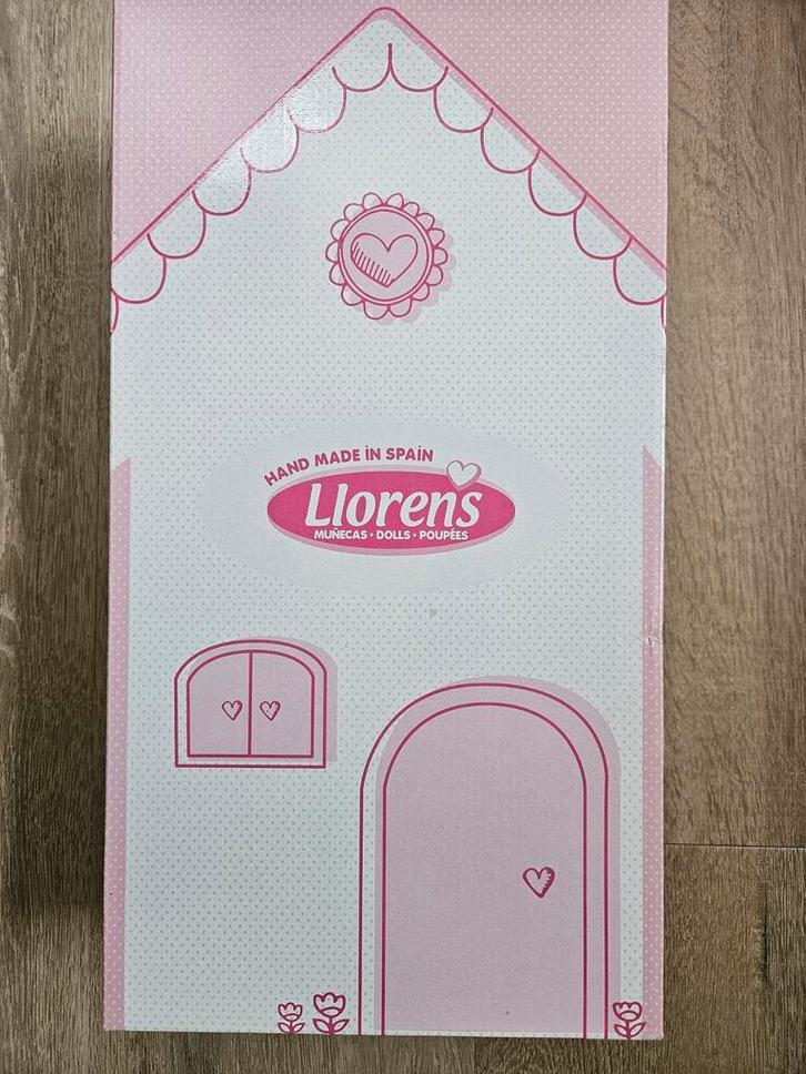 Llorens Babypop - Nieuw in Doos - Handgemaakt Spanje, Kinderen en Baby's, Speelgoed | Poppen, Nieuw, Babypop, Ophalen of Verzenden