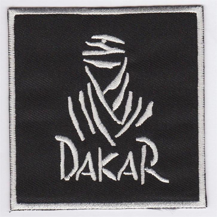 Dakar Rally stoffen opstrijk patch embleem #1, Verzamelen, Automerken, Motoren en Formule 1, Nieuw, Auto's, Verzenden