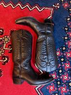 Sendra cowboy western boots black zwart klassiek handmade 39, Hoge laarzen, Zo goed als nieuw, Zwart, Verzenden