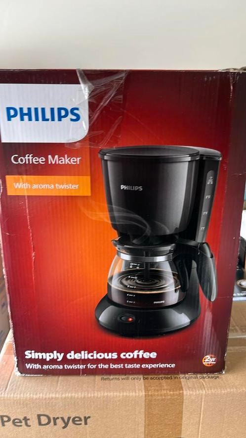 Philips Daily Collection, Witgoed en Apparatuur, Koffiezetapparaten, Zo goed als nieuw, Gemalen koffie, Overige modellen, Ophalen of Verzenden