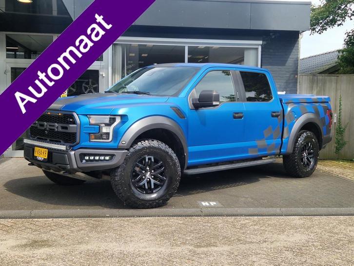 Ford USA F-150 3.5 V6 Ecoboost SuperCrew Raptor FULL OPTIONS, Auto's, Ford Usa, Bedrijf, Te koop, F-150, 4x4, ABS, Achteruitrijcamera