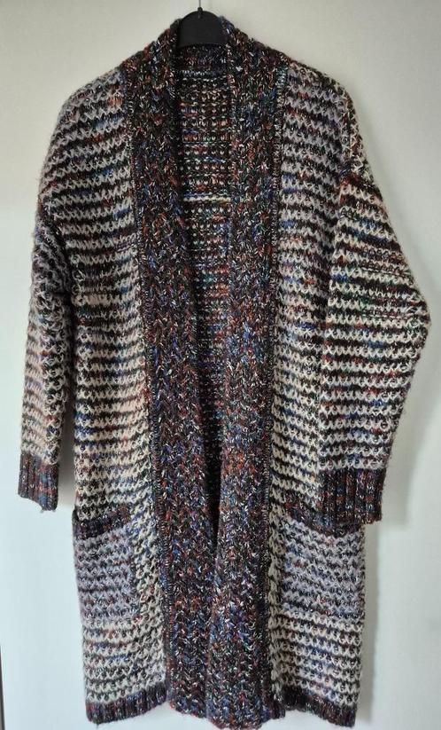 Prachtig grof gebreid lang vest FreeQuent Maat XL (Nieuw), Kleding | Dames, Truien en Vesten, Nieuw, Maat 46/48 (XL) of groter