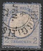 Rijk 1872 Adelaar 2Gr, Gest, Postzegels en Munten, Postzegels | Europa | Duitsland, Ophalen of Verzenden, Duitse Keizerrijk, Gestempeld