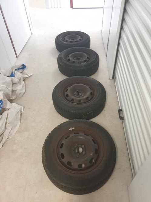 4x Winterbanden Vredestein Wintrac 195/65 R15 91T (met velg), Auto-onderdelen, Overige Auto-onderdelen, Overige automerken, Volkswagen