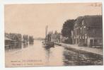 Zwammerdam oude ansichtkaart initialen rechts boven, Verzenden, Voor 1920, Gelopen, Zuid-Holland